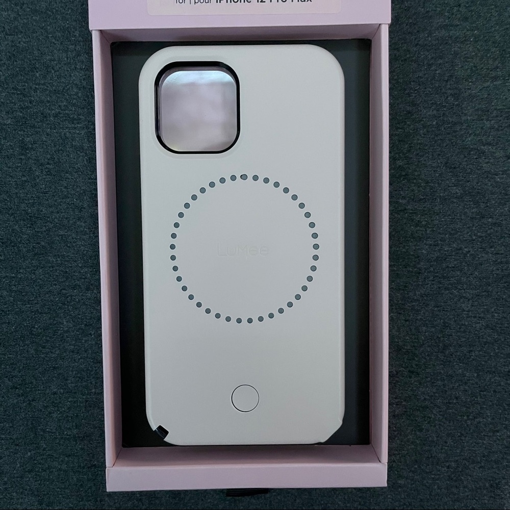 LuMee Halo Millennial Pink iPhone 12 Pro Max - Picture 9 of 9